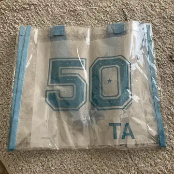 50TA 여름 페스티벌 카노 에이코 투명 토트백