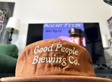 USA Good People Brewing 맥주 캡 카키