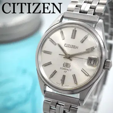 360 CITIZEN 컴팩트 오토매틱 17석 남성용 시계 데이트