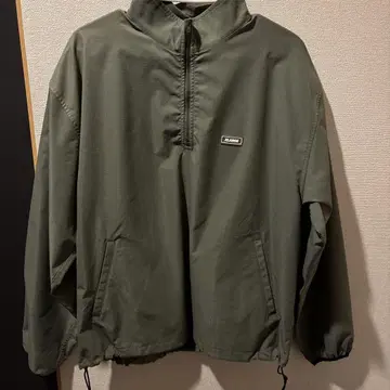 XLARGE 하프 지퍼 나일론 자켓 L