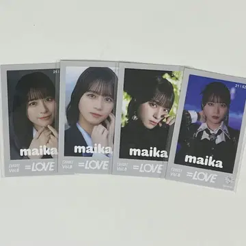 이코러브 사사키 마이카 미니 사진 묶음 판매