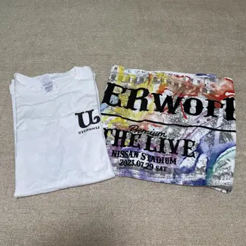 [묶음 판매] UVERworld 닛산 스타디움 2023 T셔츠 타월