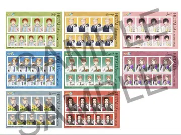 헤타리아 브로마이드 세트 증명사진관 전 8종