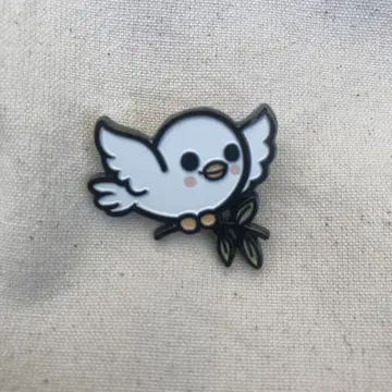 오사카 엑스포 이탈리아관 핀 배지 이탈리아 쨩 새