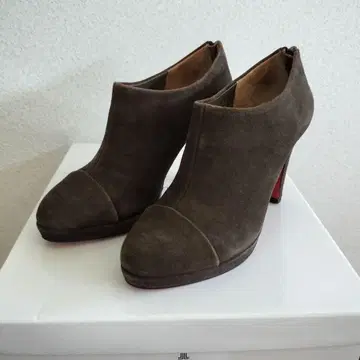 carino 모카 스웨이드 부티 22.5cm