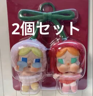 미개봉 새상품 CRYBABY 봉제 인형 펜던트 크라이베이비 2개 세트