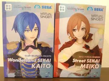 [미개봉] 프로젝트 세카이 KAITO & MEIKO 피규어 세트
