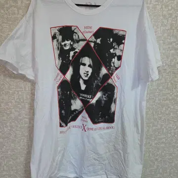 X JAPAN 그래픽 티셔츠