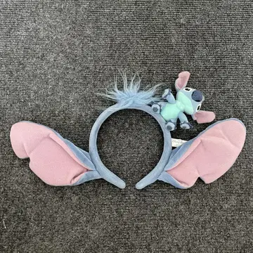 스티치 귀 머리띠 봉제 인형 포함