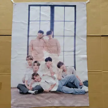 BTS 패브릭 포스터