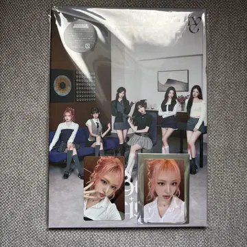 IVE Be Alright 초회 생산 한정판 E 개봉 완료