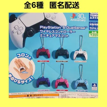 총 6종 PS5 와이어리스 컨트롤러 미니어처 마스코트 가챠