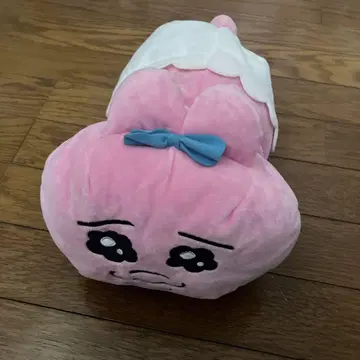 오빤츄 토끼 봉제 인형 화장지 수납 홀더