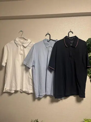 유니클로 JW ANDERSON 드라이 카노코 피케 셔츠 3세트