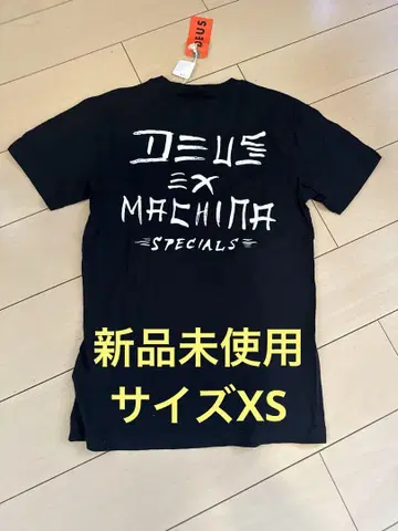 DEUS 블랙 티셔츠 택 포함 새상품 사이즈 XS