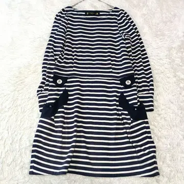 franche lippee 프랑슈리페 보더 무늬 원피스