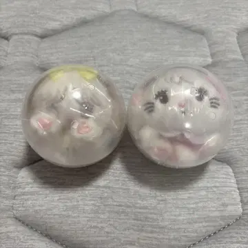 미코 캐릭터 봉제 인형 2개 souffle와, mousse