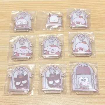 [익명 배송] 묶음 판매 창문에서 안녕하세요! 아크릴 마그넷 산리오