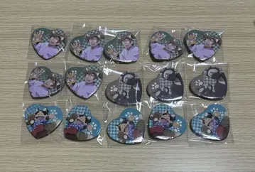 닌타마 란타로 난자타운 하트 캔뱃지