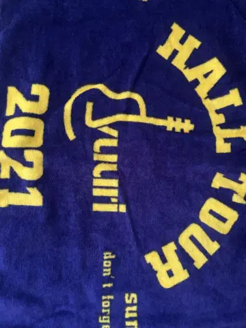 유우리 2021 타월 유우리 TOUR T-shirts 2021