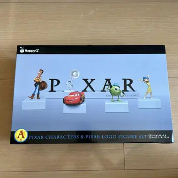 Happy 복권 픽사 Pixar A상 캐릭터 로고 피규어 세트