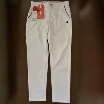 새상품급 LECOQ Sportif 여성 팬츠 화이트