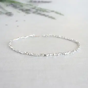 Karen Silver 1줄 팔찌 *카렌 실버
