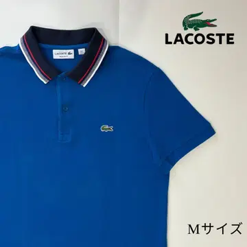 LACOSTE 라코스테 블루 US M 사이즈 피케 셔츠 페루제