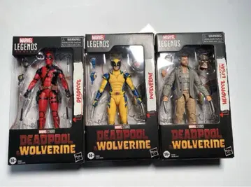 Marvel Legends 데드풀 & 울버린 3개 세트