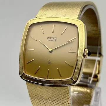 [작동/레어] SEIKO 빈티지 골드 QZ 손목시계