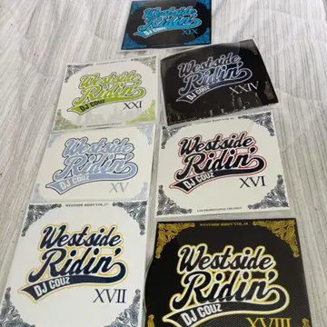 dj couz westside ridin' 7장 세트 g-rap