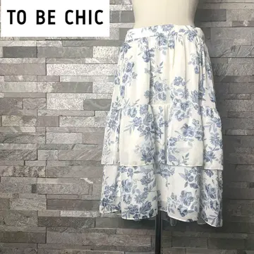 TO BE CHIC 투 비 시크 플라워 캉캉 스커트 42