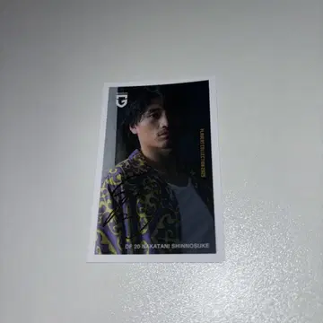 감바 오사카 나카타니 신노스케 포토 카드