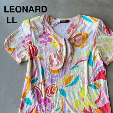 [LEONARD] 레오나르 LL 반팔 상의 티셔츠