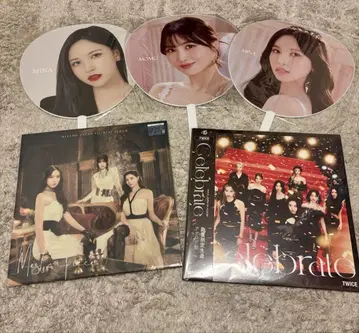 TWICE Celebrate 레코드반 부채 미사모 masterpiece