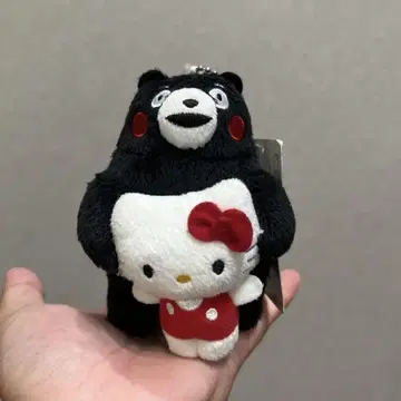 헬로키티 쿠마몬 봉제인형 마스코트