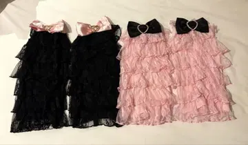 mars를 좋아하는 분들에게 리본 레이스 레그 워머 핑크