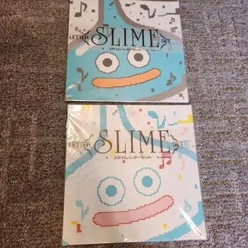 드래곤 퀘스트 슬라임 레터 세트 블루 컬러풀