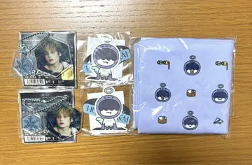 TXT 휴닝카이 캡슐 토이 멀티 크로스 스티커 아크링 키링