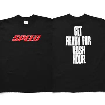 키아누 리브스 주연 | 90년대 빈티지 SPEED 티셔츠 [L]
