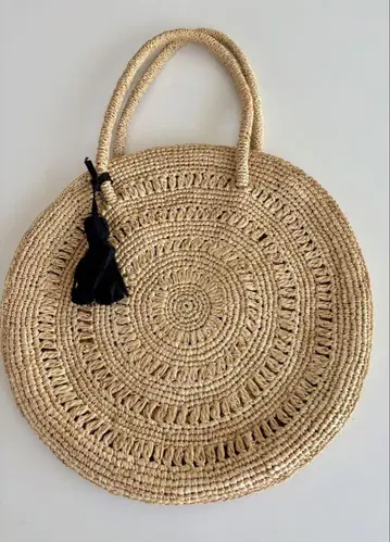 MAISON N.H. PARIS Circle bag 내추럴
