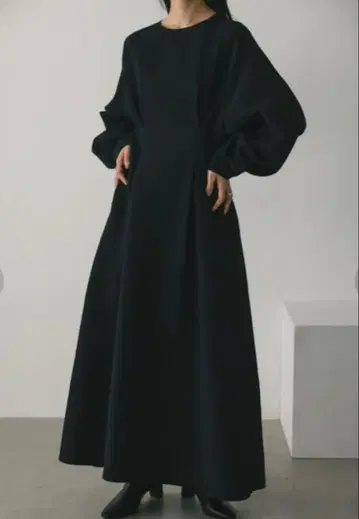 STYLEMIXER 허리 턱 자카드 원피스 원피스