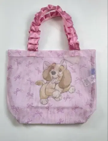 [ 완판템 ] [ 새상품 ] 디즈니 강아지 이야기 레이디 안나 메쉬 백