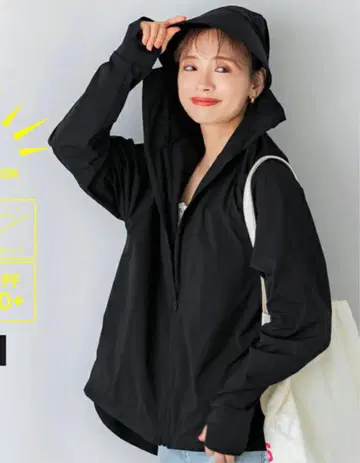 [새상품] coca 코카 수상 양용 UV 컷 플레어 후드티