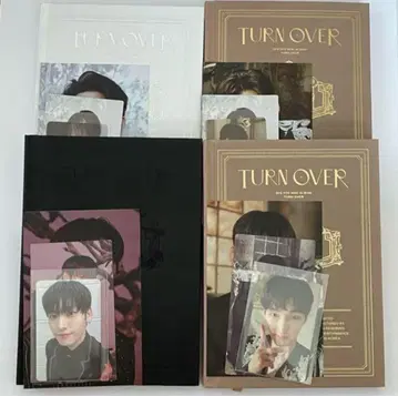 TURN OVER 앨범 3 형태 + 9 ver