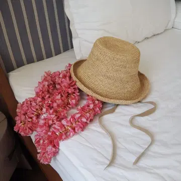 marihoja [Raffia Sailor Ribbon Hat]
