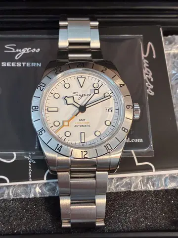 Sugess S463 GMT 오토매틱 시계