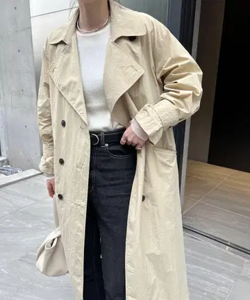 [새상품] 카프리슈레마쥬 나일론 트렌치코트