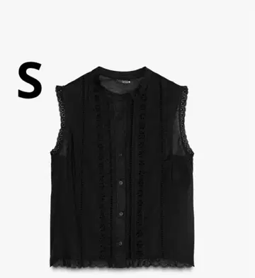 ZARA 자라 레이스 상의 완판템