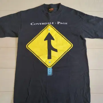 Coverdale Page JAPAN TOUR 1993 티셔츠 L
